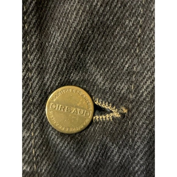 Vtg Marithe Francois Girbaud Jean Jacket Black Denim Men’s Sz XL Rare - Picture 5 of 9